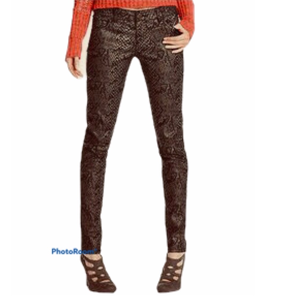 NWOT Stetson Snake Print Jeans